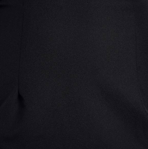 Lucky Number Black Puff Sleeve Bodycon Midi Dress Lulus Size XS - Picture 5 of 9